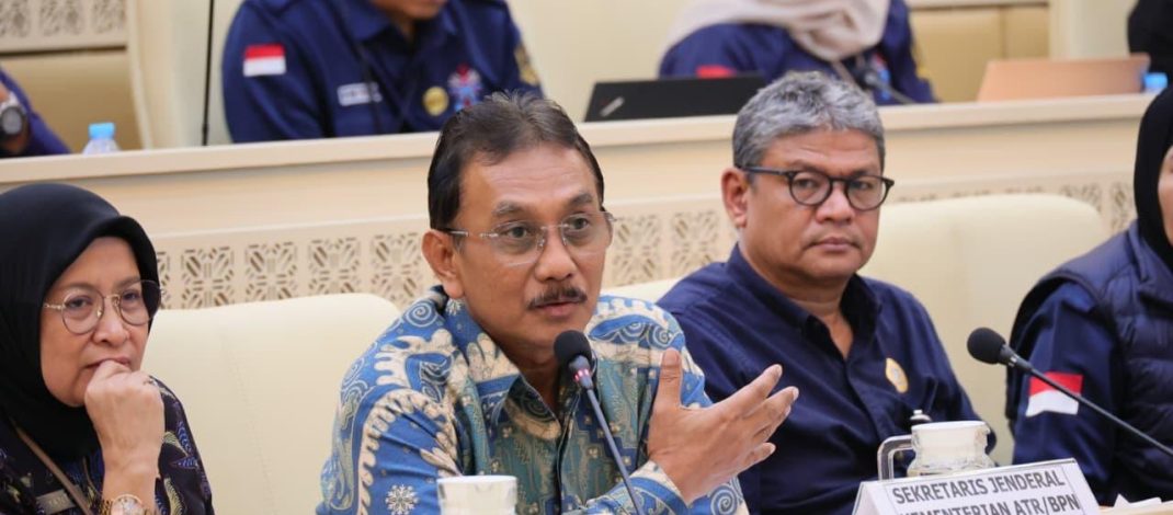 Siapkan Ketersediaan SDM yang Berintegritas, Sekjen ATR/BPN Minta Dukungan Komisi II DPR RI dalam Transformasi STPN