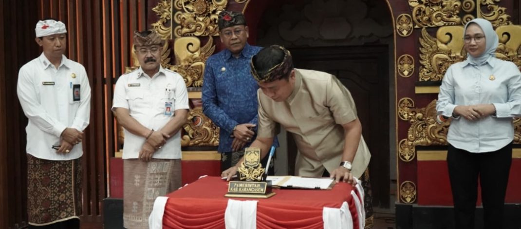 Melalui MoU, Kantah Perkuat Kolaborasi dengan Pemkab Karangasem Bersama Instansi Vertikal dan Mitra Strategis 