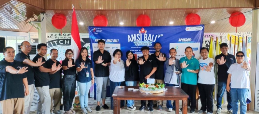 AMSI Bali Rayakan HUT ke-9 dengan Aksi Kemanusiaan