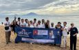 Meriahkan HUT ke-9, AMSI Bali Gelar Aksi Bersih Pantai Sanur