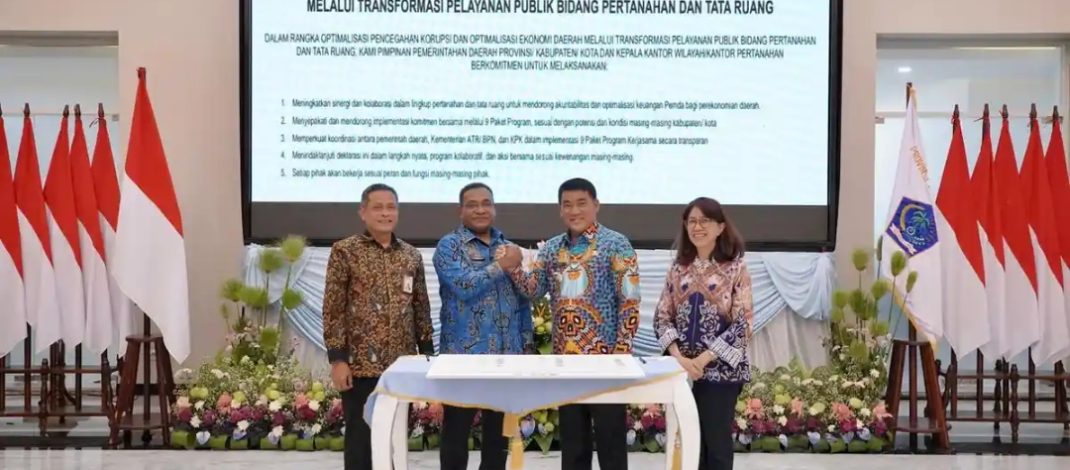 Gandeng KPK, Kementerian ATR/BPN Jadikan Sulut “Pabrik” Percontohan Anti-Korupsi Pertanahan