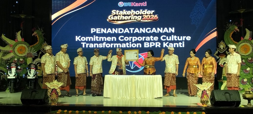 BPR Kanti Luncurkan Logo Baru dan Perkenalkan Buku Lawar Leadership di Stakeholder Gathering 2026