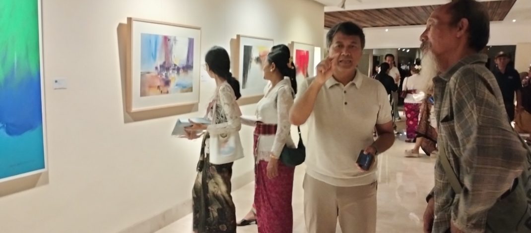 A Solo Exhibition di KOMANEKA Fine Art Gallery, Wujud Kreativitas Resonansi Seni Lukis I Made Mahendra Mangku