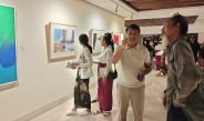 A Solo Exhibition di KOMANEKA Fine Art Gallery, Wujud Kreativitas Resonansi Seni Lukis I Made Mahendra Mangku