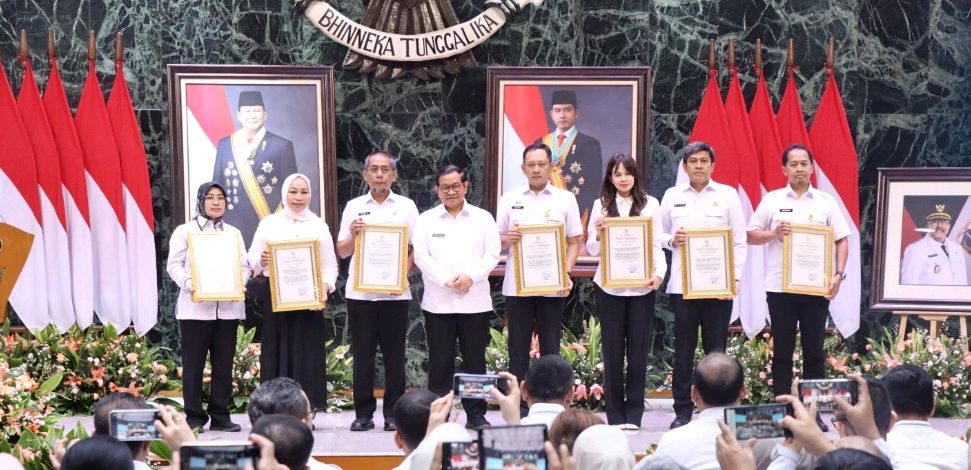 Pemprov DKI Jakarta Beri Penghargaan kepada Kementerian ATR/BPN atas Percepatan Pengamanan Aset