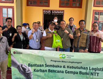 Respons Cepat Gempa NTT, Pegadaian Salurkan Bantuan Tanggap Darurat Melalui Program Pegadaian Peduli