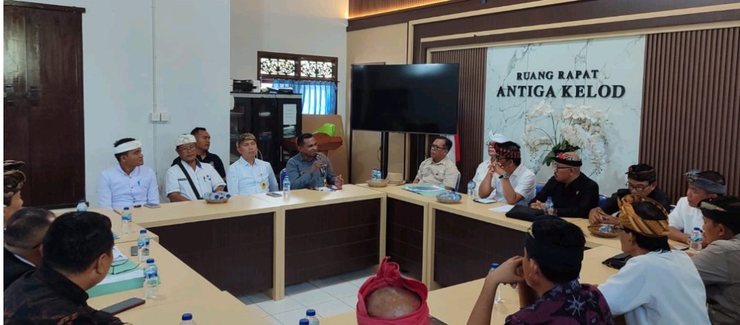 Kantah Karangasem Hadiri Kunjungan Kerja Komisi I DPRD Bali Terkait Pengelolaan dan Pengecekan Aset Pemprov Bali