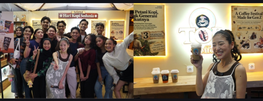 Rayakan Hari Kopi Sedunia, TOP Coffee Berikan Rasa #SerasaDiCafe ke 4 Kota dan Bagikan lebih dari 10.000 Kopi Gratis