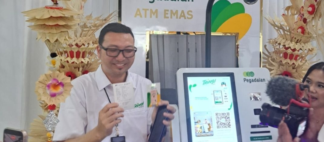 Pegadaian Luncurkan ATM Emas di Bali : Investasi  makin  Praktis