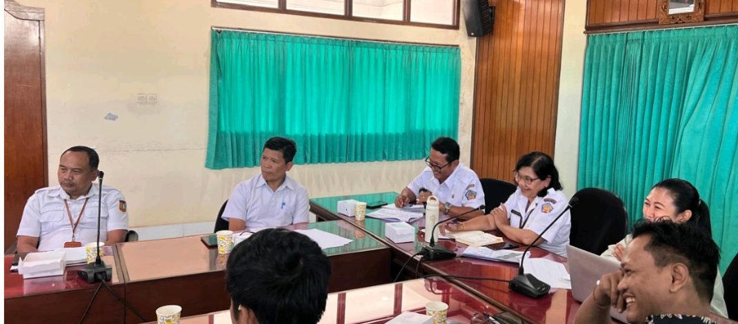 Kantah Kabupaten Karangasem Hadiri Pembahasan Laporan Pendahuluan Penyusunan DPPT Peningkatan Jalan Ruas Selat–Rendang
